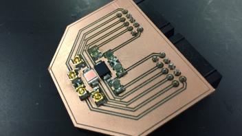 Assembled PCB