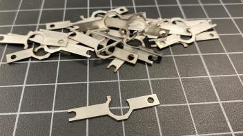 Intricate laser-cut Stainless steel parts