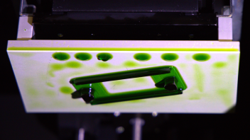 Print on Build Platform of DLP Printer